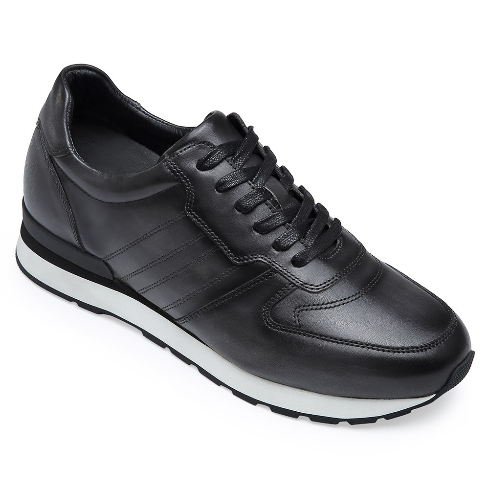 STRIDE Elevator Shoes For Men Business Shoes To Make You Taller Casual Leather Shoes 8CM / 3.15 Inches Taller