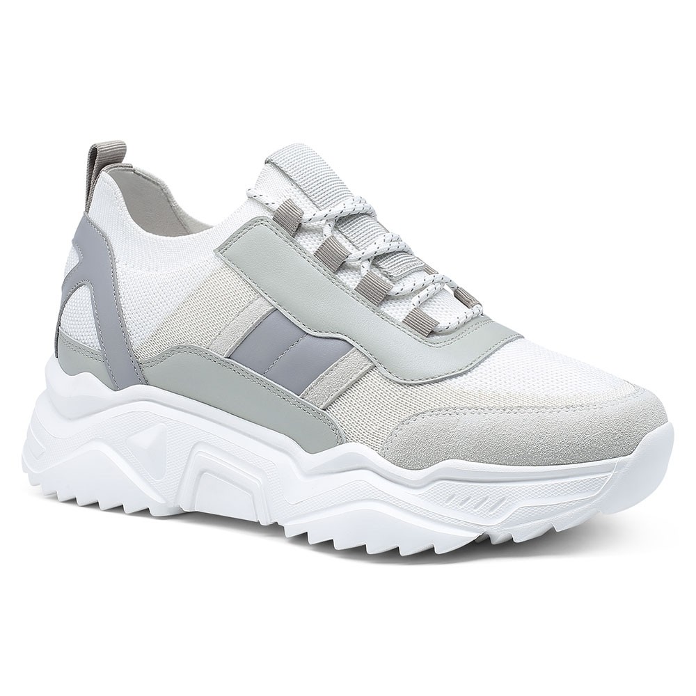 STRIDE Casual Women Height Increasing Wedge Shoes - Platform Sneakers For Women 7CM / 2.76 Inches