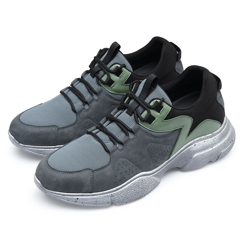 STRIDE Height Increasing Sneaker Casual Men Shoes That Make You Taller 8 CM / 3.15 Inches (37)